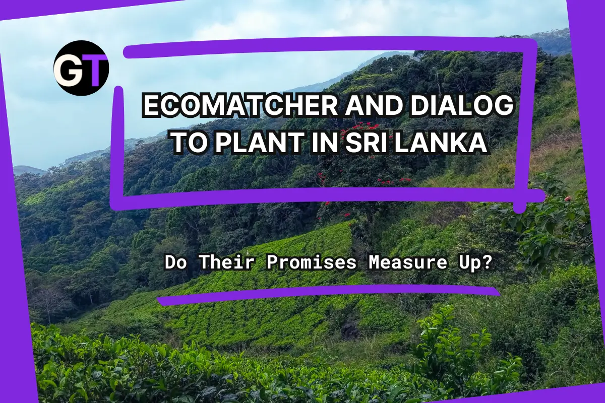 Do Tree Planting Promises Measure Up? - Sri Lanka Edition