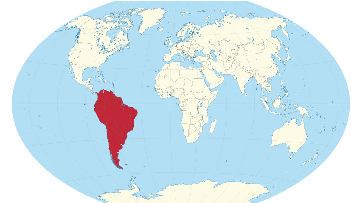 South America.