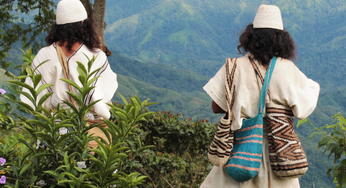 Two Arhuaco men in Colombia. 