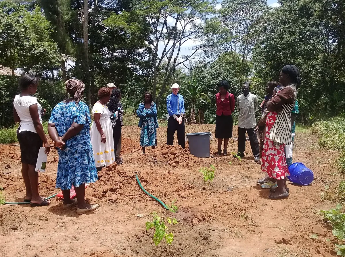 Rachel the tireless tree planter, Kenya