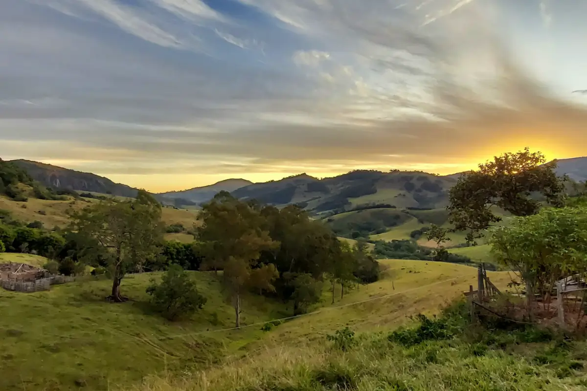 Image of farm in Minas Gerias, Brazil. 