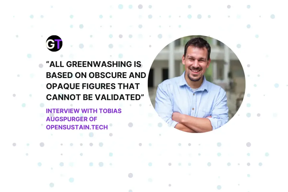 The Antidote to Greenwashing: Interview With Tobias Augspurger